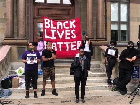 Black Lives Matter vigil interrupted by attempted robbery